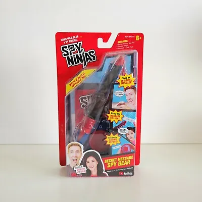 Spy Ninjas Chad Wild Clay & Vy Qwaint Secret Message Spy Gear Invisible Ink Pen • $34.09