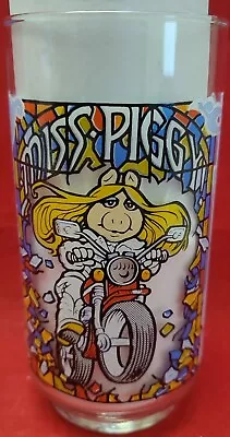 Vintage Miss Piggy The Great Muppet Caper McDonalds Collector's Glass 1981 • $6.92