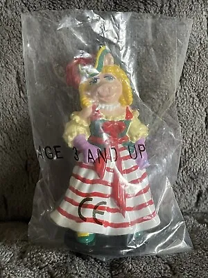 Vintage Muppet Treasure Island Miss Piggy 3  PVC Figure Henson Applause New 1996 • $10