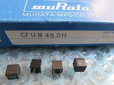 CFUM450H Murata Ceramic Filter (Quantity: 4 Pieces) New Old Stock Original Japan • $10.95