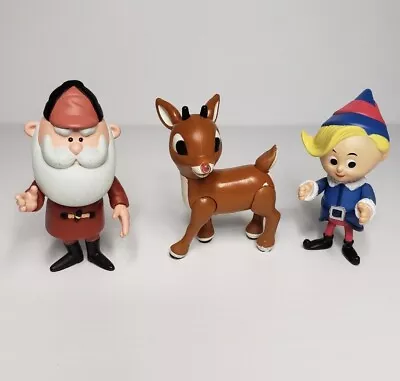  Island Of Misfits Toys Mini Talking Figures Lot Rudolph Santa Hermey AS-IS  • $19.95