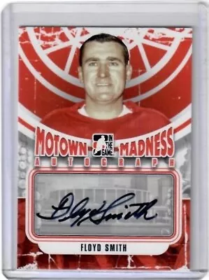 2012-13 ITG Motown Madness Floyd Smith Auto Card Detroit Red Wings • $7.95