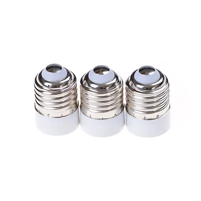 2Pcs E14 To E27  LED Light Lamp Bulb Base Holder Adapter Socket Converter&K7 • $4.93