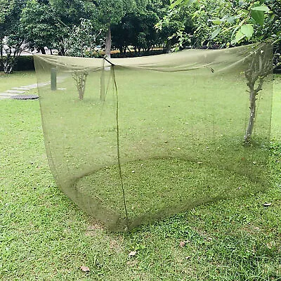 Outdoor Mosquito Net Portable Army Green Folding Bed Tent For Camping  • $19.67