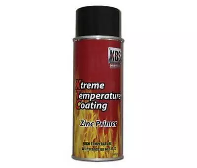 KBS Xtreme Temp Coating Spray 340g GERY PRIMER High Heat Resistant 260°C - 812°C • $49.50