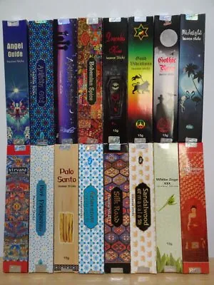 Kamini 15g Incense ~ Big Selection To Choose ~  Kamini Aromatics Incense Sticks • $4.40