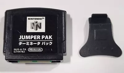 OEM Nintendo 64 N64 Jumper Pak Pack Black NUS-008 W/Pry Tool • $18.95