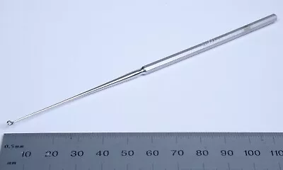 V. Mueller #AU5591 Buck Ear Curette 5¾  Stainless Steel 2.3mm Size 0 Surgical • $32.40