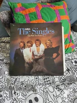 Abba - Abba The Singles - The First Ten Years Double Vinyl Lp In G/fold Sleeve • £13