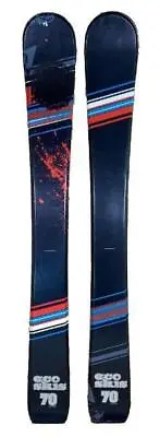 $300 70cm ECO Flat Line Downhill SKIS KID YOUTH BOY GIRL NEW 2ND K2-EC35 Junior • $39.99