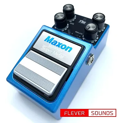 Maxon SM9Pro+ Super Metal Guitar Effects Pedal Distortion True Bypass Switching • $139.99