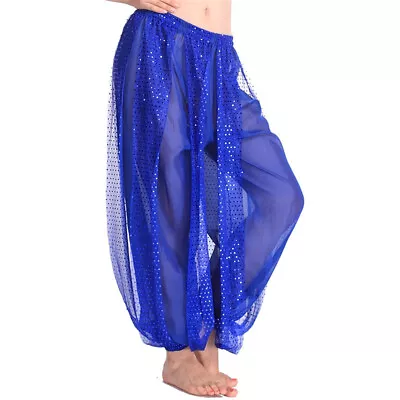 New Belly Dance Harem Pants Bloomers Tribal Trousers Fancy Party Dance Costumes • £13.52