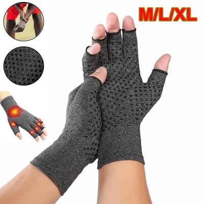 £0.99 • Buy Anti Arthritis Gloves Hand Support Pain Relief Copper Finger Compression M /L/XL