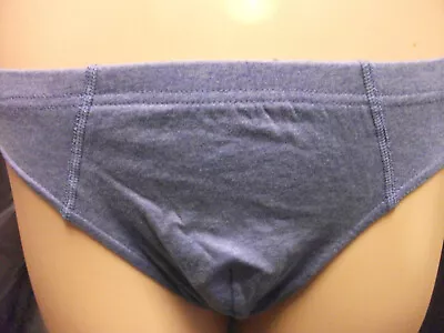 £3.99 • Buy Ex M & S COOL & FRESH MENS COTTON SLIPS COVERED ELASTICATED WAISTBAND PALE BLUE