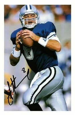 Troy Aikman - Dallas Cowboys Autograph Signed Photo Poster Print • £6.89