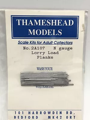 Thameshead Models N Gauge - Lorry Load - Planks 2A107 • £1.99