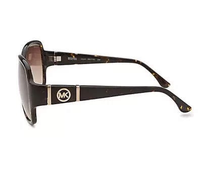 Michael Kors MK Grayson Vintage Oversized Square Tortoise Sunglasses + Case • $78