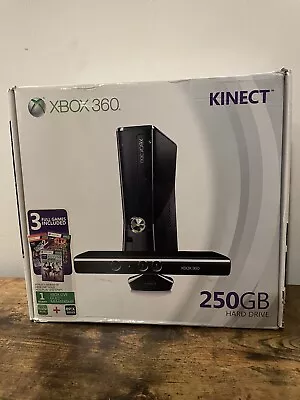 Xbox 360 S 250GB Value 3 Games & Kinect Bundle Brand New • $450