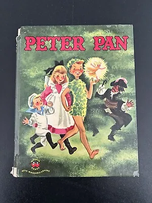 Vintage Peter Pan Children's Hardcover Book Wonder Books 1952 • $10.20