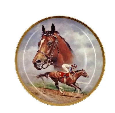 Fred Stone Race Horse Cigar 1 Numbered Plate #2220 1996 American Artists • $9.99