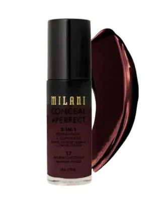 Milani Conceal + Perfect 2- In -1 Foundation + Concealer #17 Warm Chesnut • $7.99