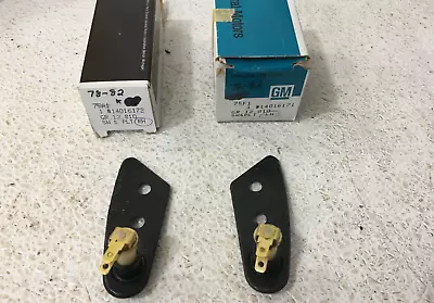 GM NOS RH & LH Pair Front Roof Lock Plate Switches T-Top 1978-82 Corvette • $90