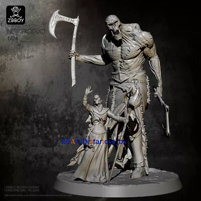 Unpainted 85MM Resin Wizard & Giant Model Kit Unassembled Figure Garage Kit GK • $59.62