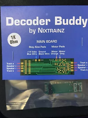 NixTrainz | Decoder Buddy Original (1K Ohm 8 Outputs) | Squeaky's Trains • $12.49