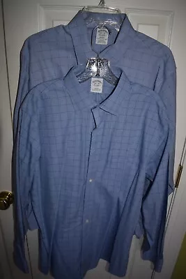 Lot Of Two Brooks Brothers Dress Shirts 16.5 34 • $29