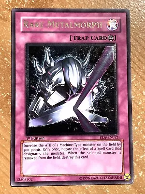 Yugioh Rare Metalmorph RDS-EN052 Ultimate Rare 1st Edition Near Mint • $19.99