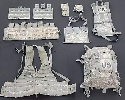 US ARMY ACU ASSAULT PACK 3 DAY MOLLE II BACKPACK  Pad Stiffener W/ Accessories • $49.99