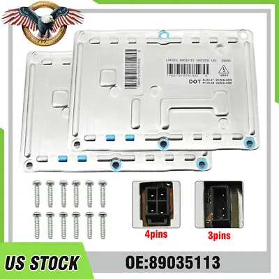 2*Xenon HID Ballast  Bulb Unit Module Computer For 25735604 7701207587 89035113 • $48.99