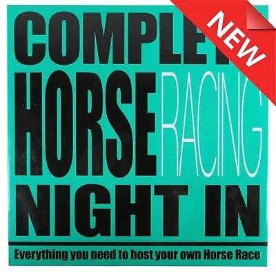 £11.99 • Buy Complete Horse Racing Night In DVD Game By Mad Moose Betting Fun ~ New & Sealed