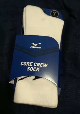 New Mizuno Core Crew Volleyball Lacrosse Baseball Padded Sock 480176 Small 1pr • $9.99