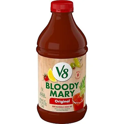 V8 Original Bloody Mary Vegetable Juice Non Alcoholic Drink Mix 46 Fl Oz • $8.79