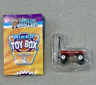 Micro Toy Box Series 2 - Radio Flyer Wagon • £15