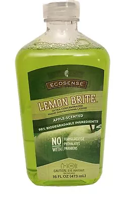 NEW Melaleuca Ecosense Lemon Brite Hand Dish Washing Soap 16 Oz Apple TMP17 • $16.99