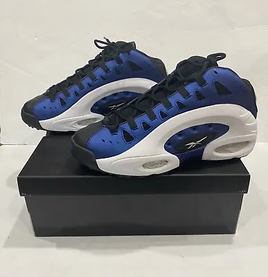 Reebok 2023 ES22 Emmitt Smith Mens Shoes Club Blue/Black Size 12 Brand New • $300