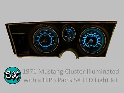 71-73 Ford Mustang Extreme Series 5X LED Gauge Cluster Light Kit DLX • $57.50