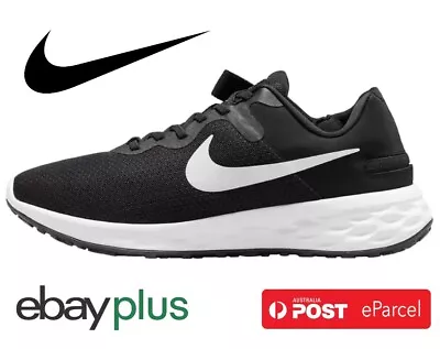 Nike Men's Revolution 6 Running Shoes - Black/White • $98.99