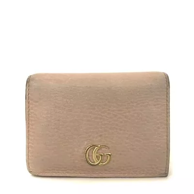 GUCCI GG Marmont Leather Bifold Wallet/9Y0141 • $1