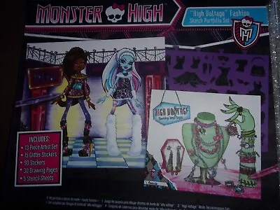£15 • Buy Monster High Bundle (Includes 2 DVDs/Stickers/Sketch Portfolio/Pencil Case)