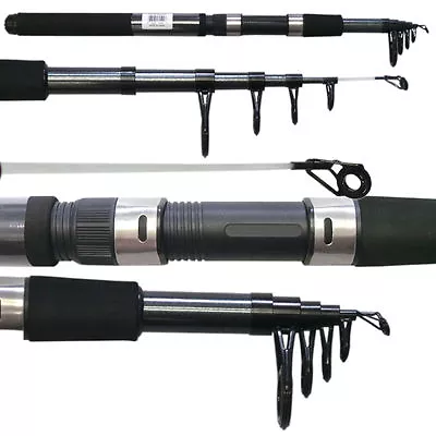 Abu-Garcia Tracker Telescopic Travel Fishing Rod 7' 4-5 Kg  + Mesh Case • $37.99