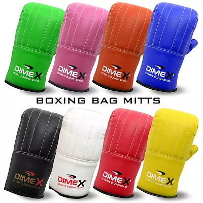 Dimex Boxing Bag Mitts Gloves Grappling Punch Bag MMA UFC Muay Thai Training  • £8.99