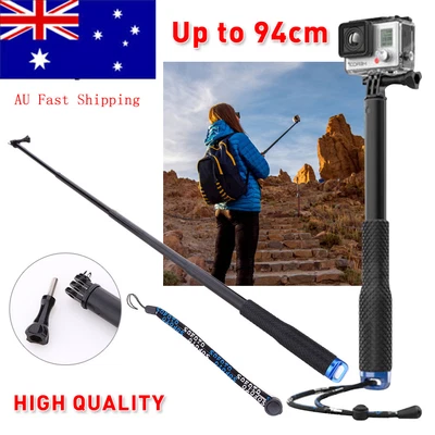 $13.96 • Buy Sports Waterproof Monopod Selfie Stick Pole Handheld For GoPro Hero 6 5 4 3+ 3 2