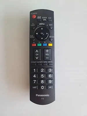 Genuine Panasonic N2QAYB000221 TV Remote Control - Tested Working • $14.95