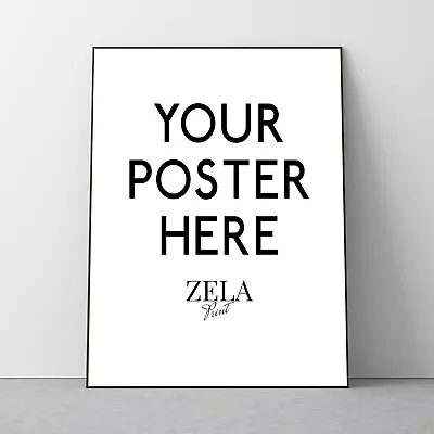 Turn Your Photo Into A Poster FULL Colour A1 A2 A3 A4 Personalised Art Prints • £8.99