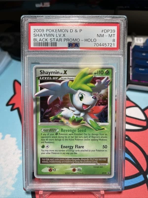 $25 • Buy Shaymin Lv.X PSA 8 Near Mint+ 2009 Pokemon Platinum 127/127 Pokemon Card
