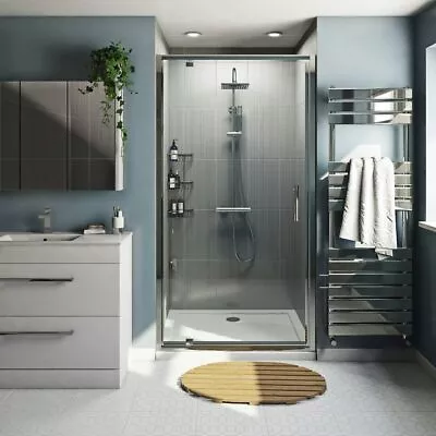 Orchard 6mm Pivot Hinged Shower Door 760mm • £155