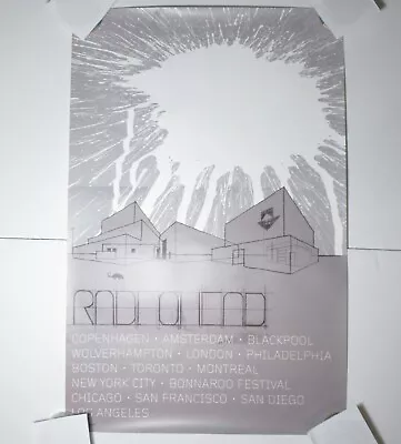 $199.99 • Buy Radiohead 2006 Tour Poster WASTE